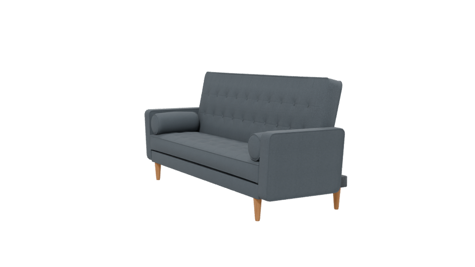 Nordic Gray Sofa 3D Model - Professional 3D Model Render 13