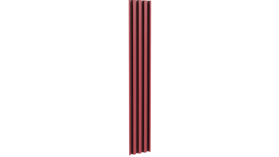 Stylized Vertical Panel 3D Model - Professional 3D Model Render 10