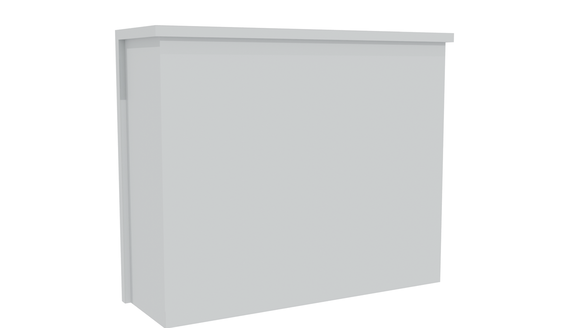 Stylish Modern Bedroom Dresser 3D - Professional 3D Model Render 4