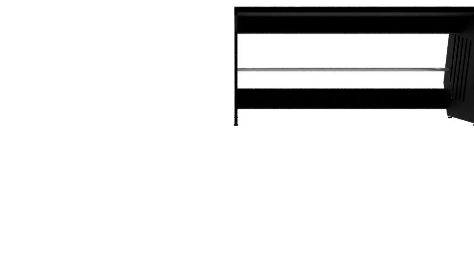 Stylish Modern Rectangular Table 3D - Professional 3D Model Render 11