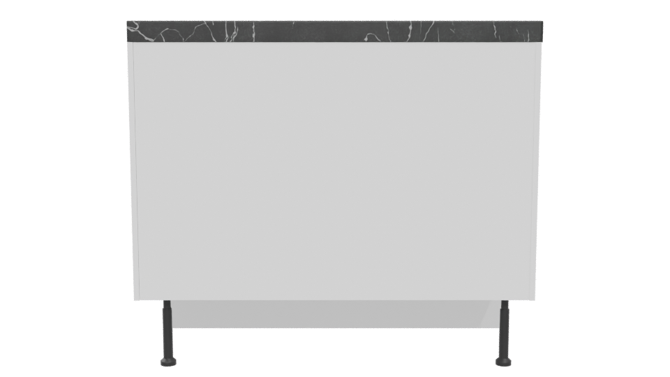 Stylish Modern Kitchen Cabinet 3D - Professional 3D Model Render 5