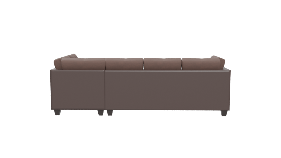 Stylish Sectional Sofa 3D Model - Professional 3D Model Render 5