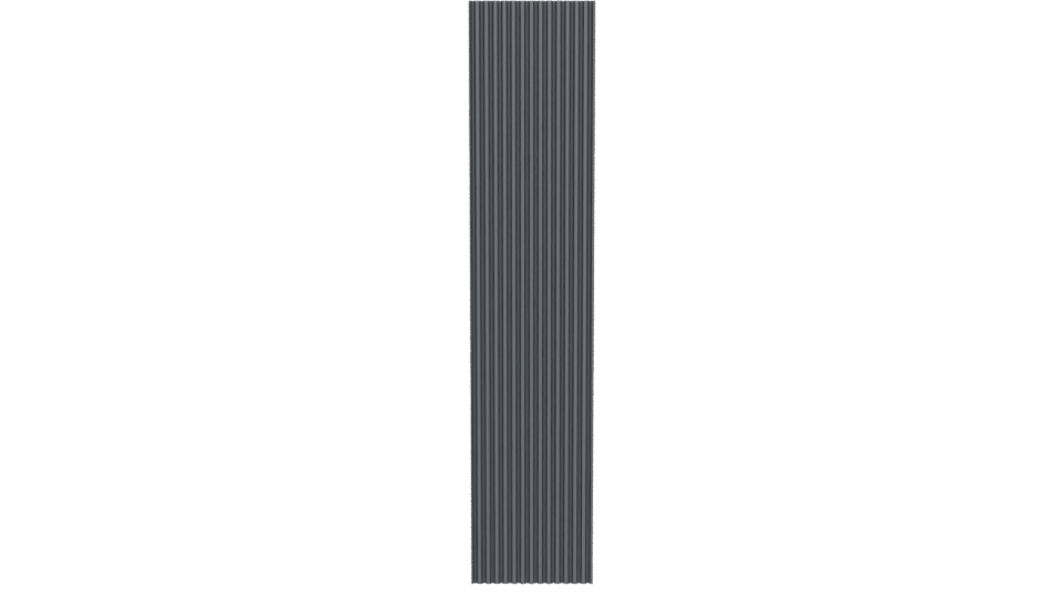 Stylized 3D Vertical Panel Model - Professional 3D Model Render 5