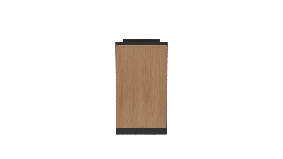 Contemporary Wooden Cabinet 3D - Professional 3D Model Render 8
