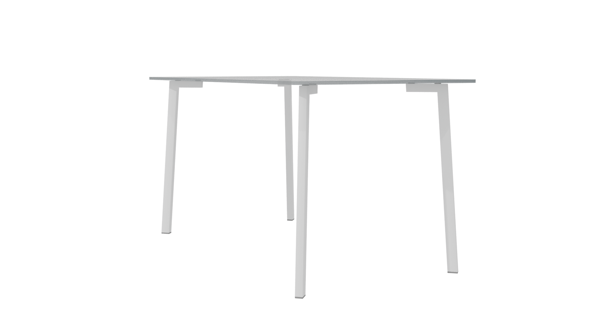 Minimalist Glass Dining Table 3D - Professional 3D Model Render 19