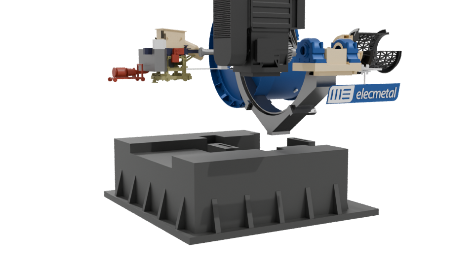 Advanced Industrial Machinery 3D Model - Professional 3D Model Render 10