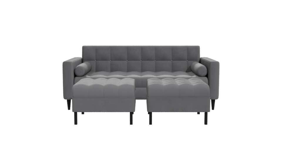 Stylish Modular Sofa Set 3D - Professional 3D Model Render 11
