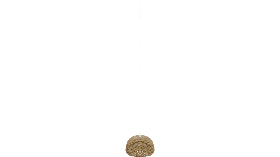 Stylish Woven Pendant Light 3D Model - Professional 3D Model Render 11