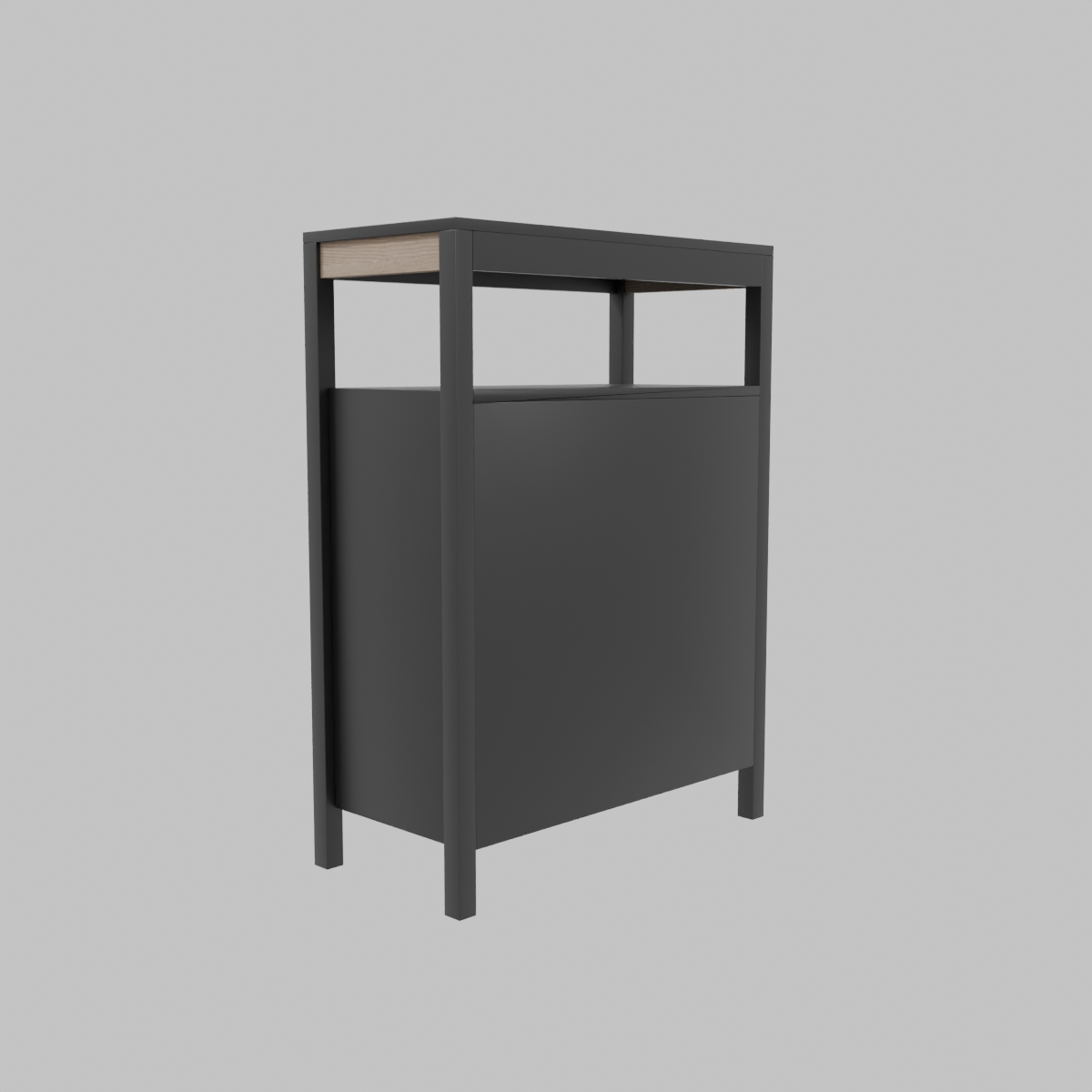 Gabinete De Baño Con Doble Puerta