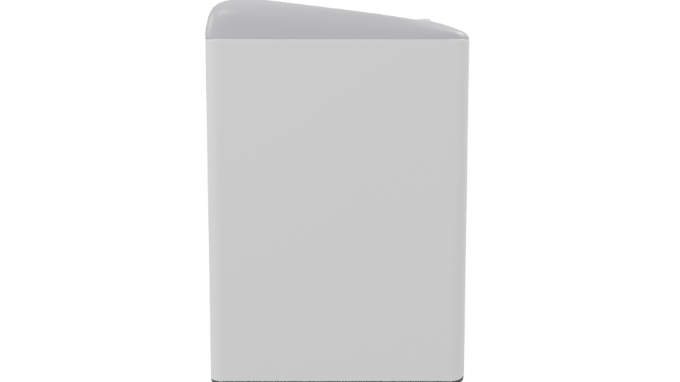 Compact Modern Washing Machine 3D Model - Professional 3D Model Render 8