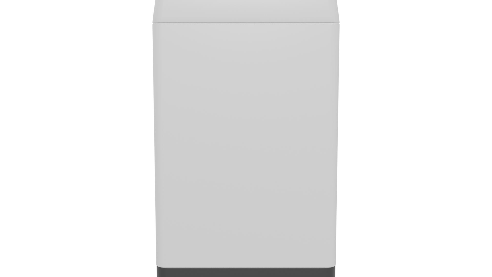 Stylish Modern Waste Bin Model - Professional 3D Model Render 5