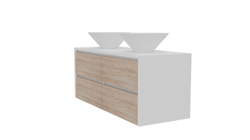 Contemporary Bathroom Vanity 3D Model - Professional 3D Model Render 13