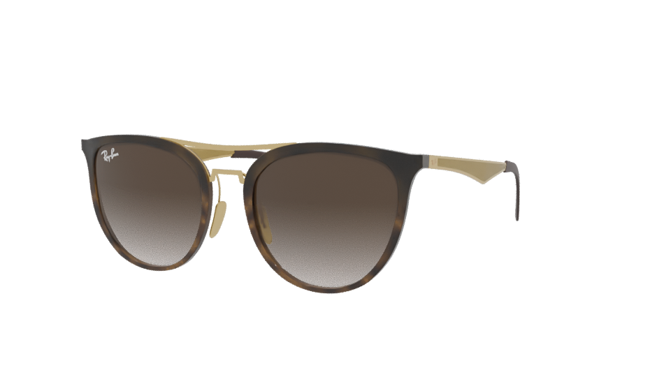 Stylish Rounded Frame Sunglasses 3D Model - Professional 3D Model Render 12