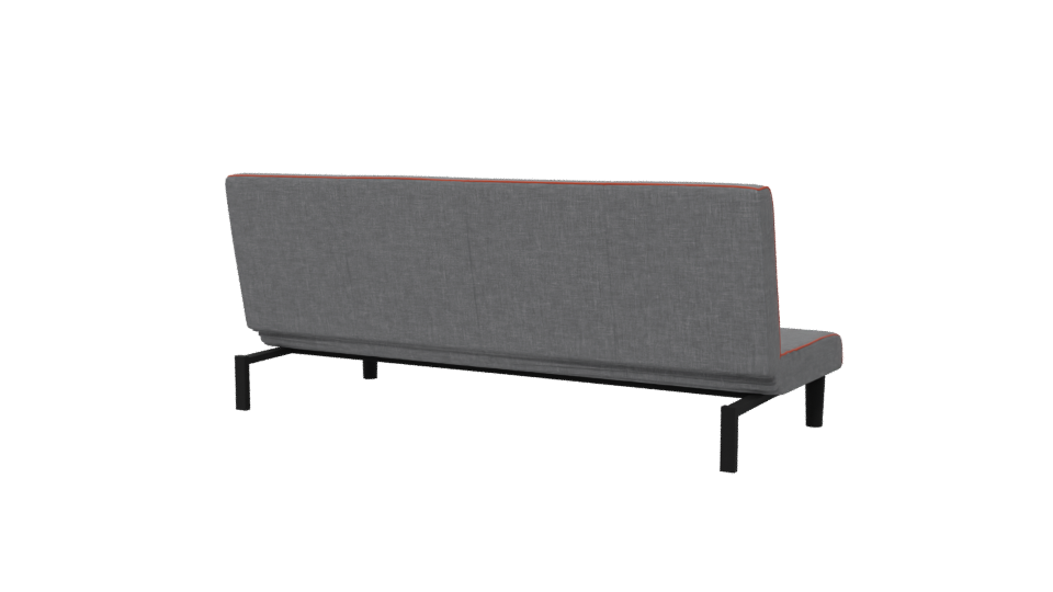 Stylish Minimalist Sofa 3D Model - Professional 3D Model Render 6