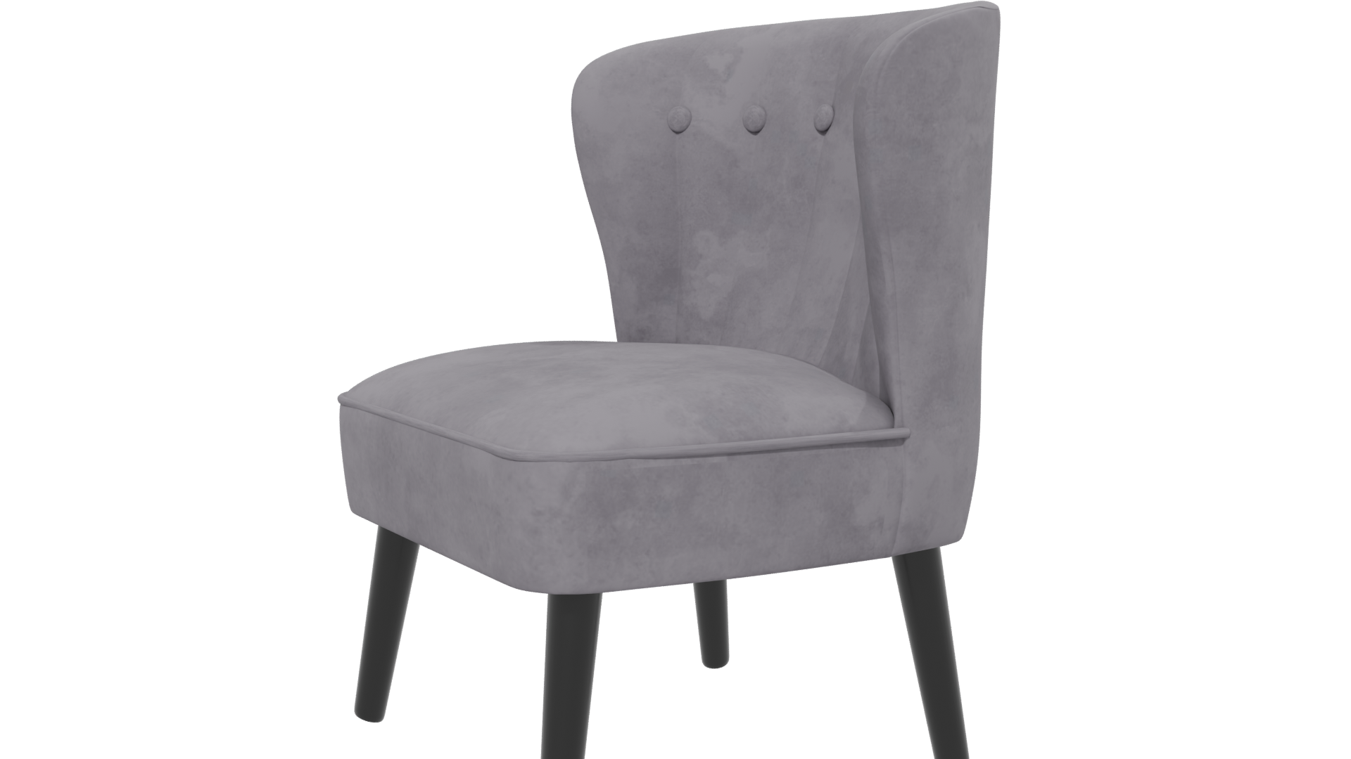 Stylish Upholstered Accent Chair 3D - Professional 3D Model Render 13