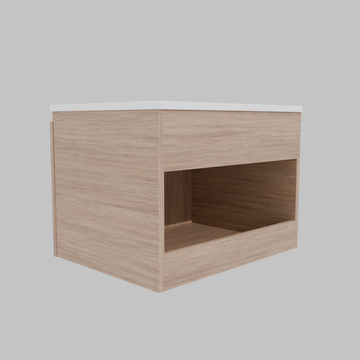 Mueble Vanitorio Full Kit 60x46 cm Ermes roble