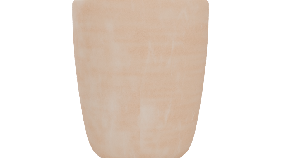 Stylish Decorative Pot Model - Professional 3D Model Render 5