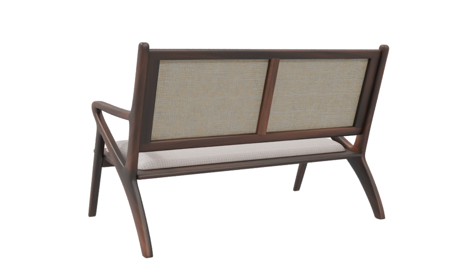 Stylish Outdoor Sofa Model - Professional 3D Model Render 4