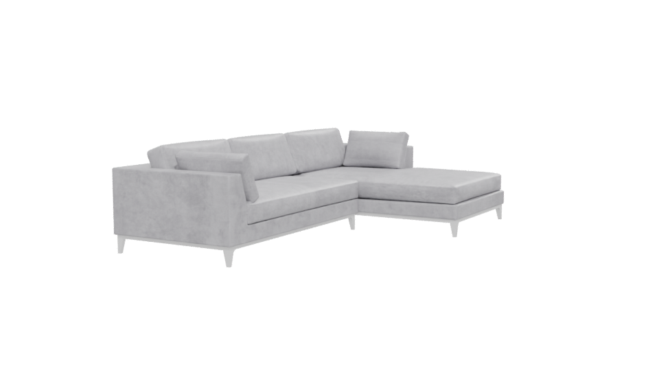 Modern Sofa Sectional Model 3D - Professional 3D Model Render 12