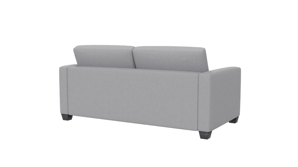 Modern Two-Seat Sofa 3D Model - Professional 3D Model Render 6