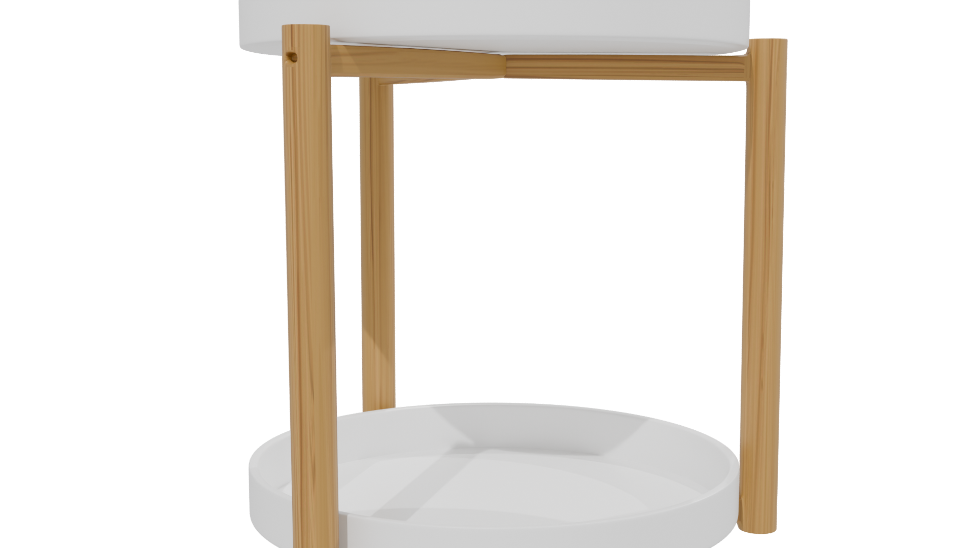 Minimalist Modern Round Table 3D - Professional 3D Model Render 13