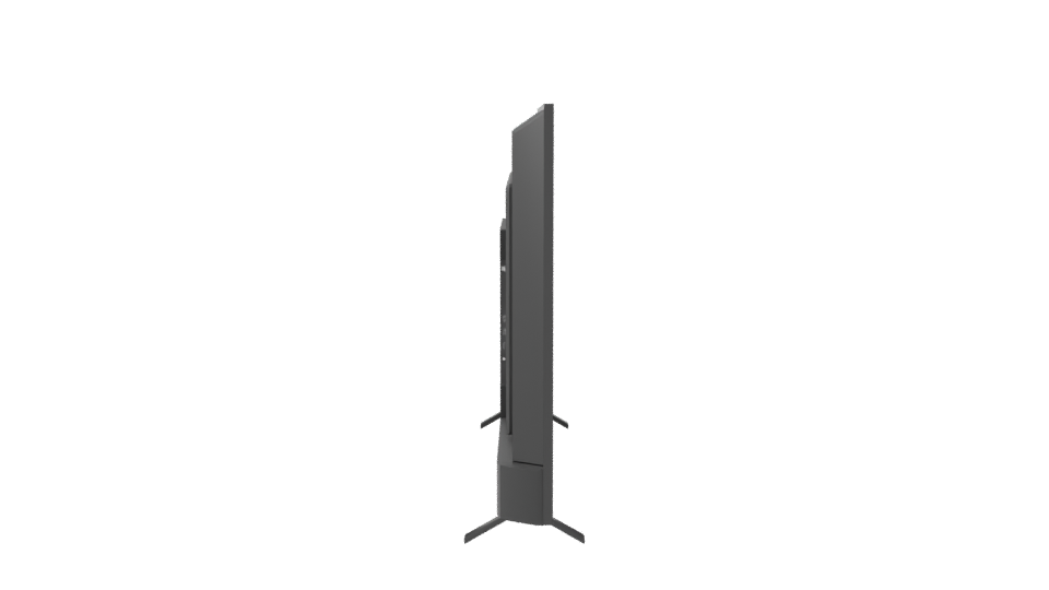 Sleek Modern LED TV Model - Professional 3D Model Render 8