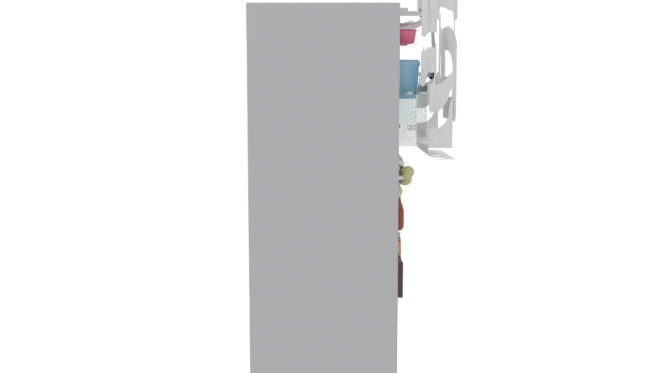 Sleek Refrigerator 3D Model - Professional 3D Model Render 8