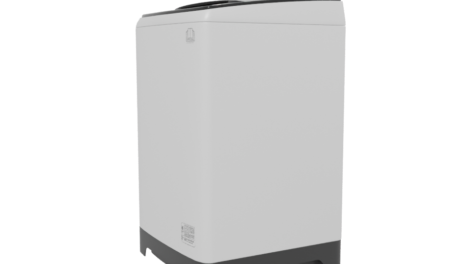 Modern Household Waste Bin 3D - Professional 3D Model Render 13