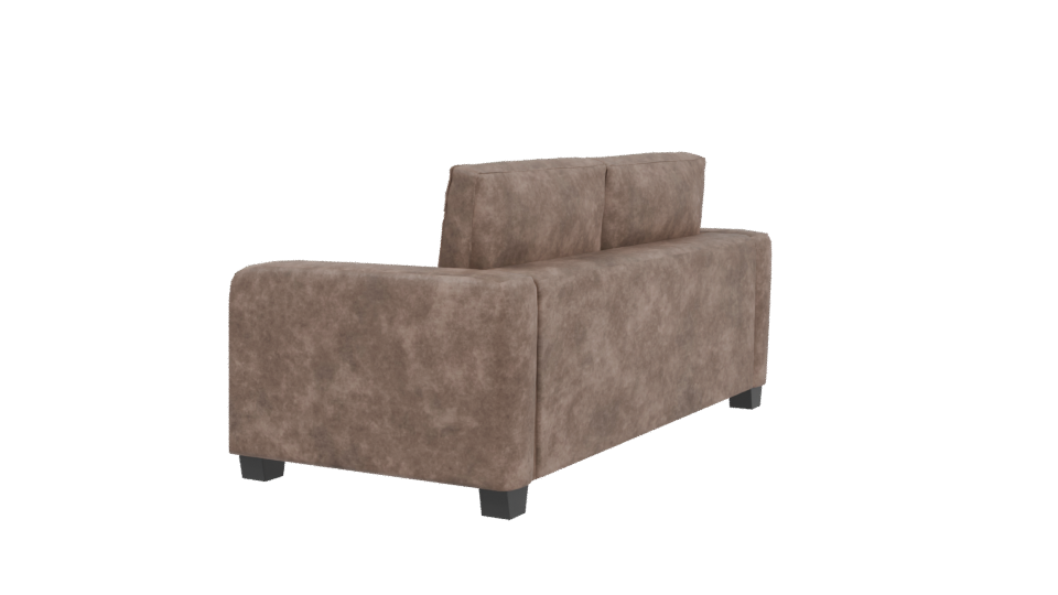 Stylish Modern Fabric Sofa 3D Model - Professional 3D Model Render 3