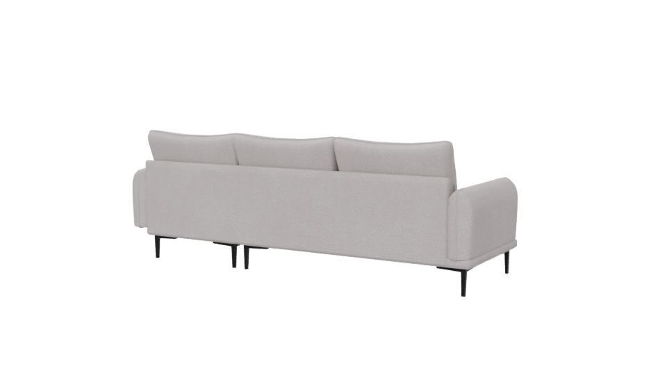 Stylish Modern Corner Sofa 3D - Professional 3D Model Render 6