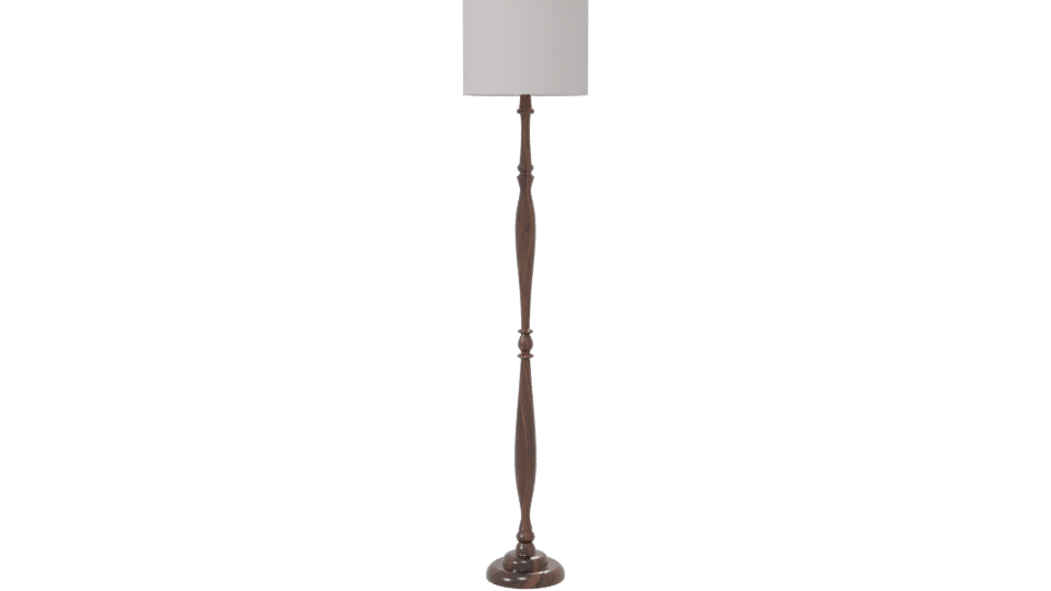 Elegant Floor Lamp 3D Model - Professional 3D Model Render 7