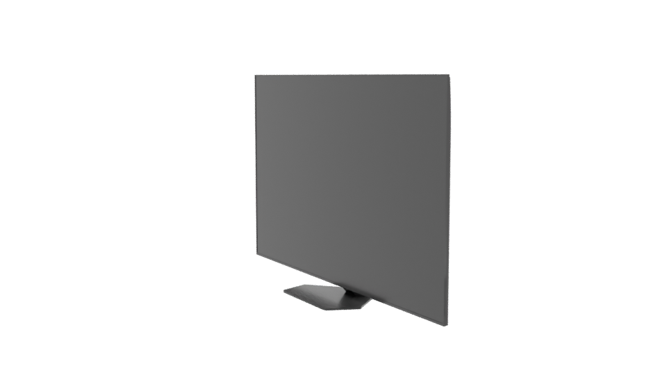 Sleek Modern Television 3D Model - Professional 3D Model Render 13