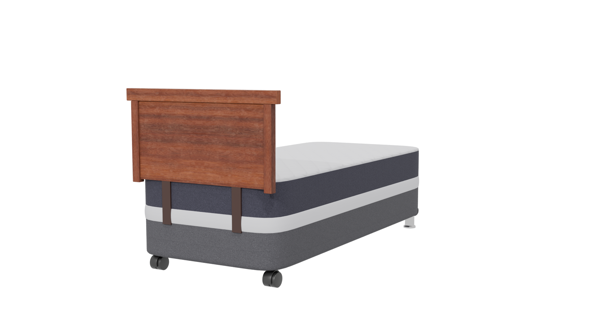 Contemporary Bed Frame Model 3D - Professional 3D Model Render 6