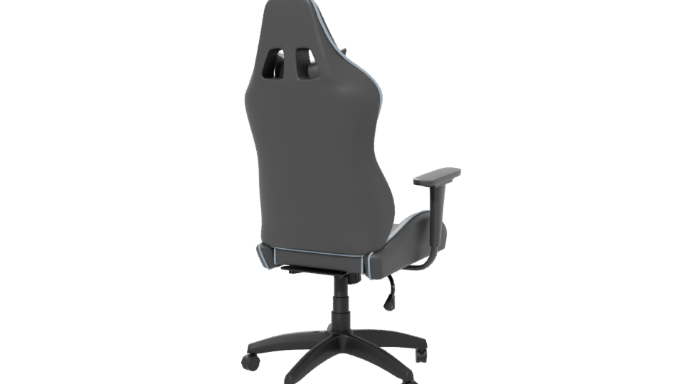 Ergonomic Gaming Chair 3D Model - Professional 3D Model Render 6