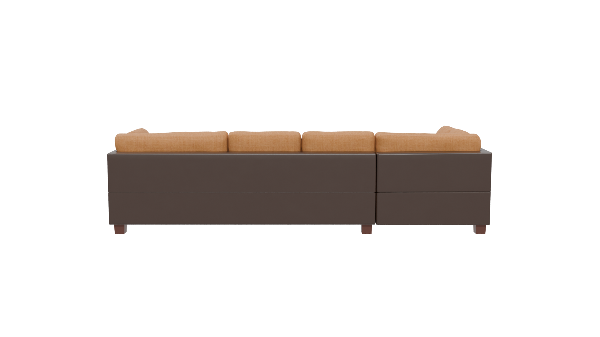 Modern L-Shaped Sofa 3D Model - Professional 3D Model Render 5