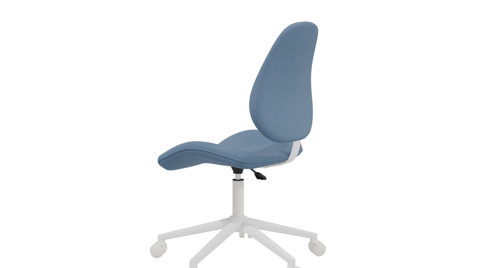 Modern Blue Office Chair 3D - Professional 3D Model Render 3