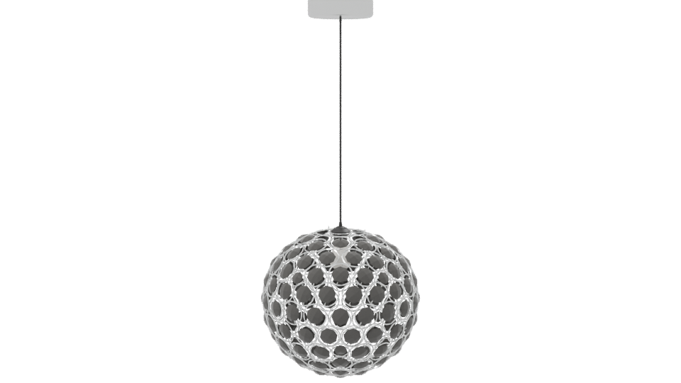 Modern Pendant Lamp 3D Model - Professional 3D Model Render 8