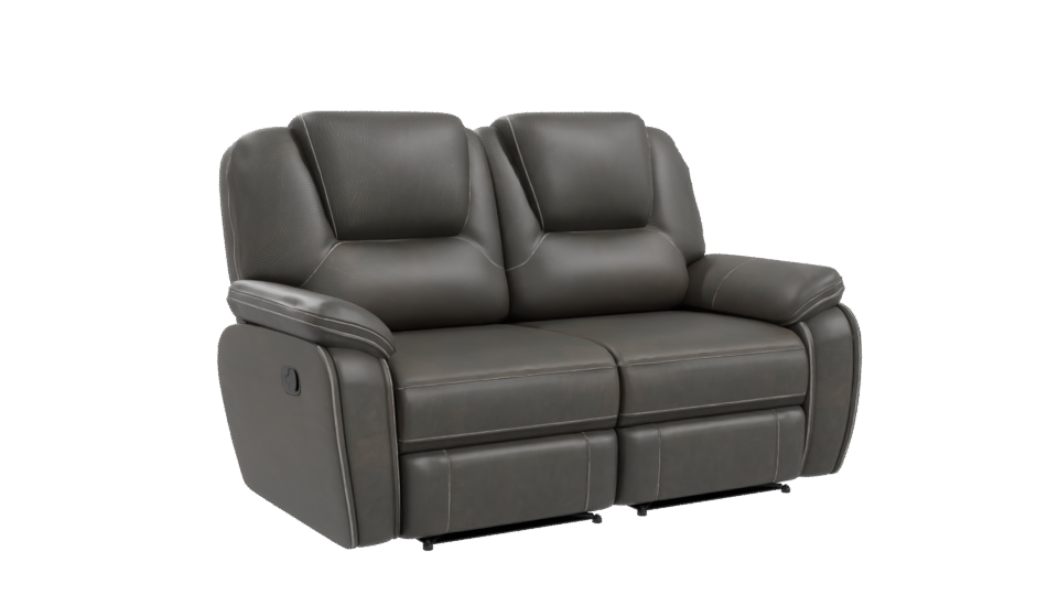 Contemporary Reclining Sofa Model - Professional 3D Model Render 10