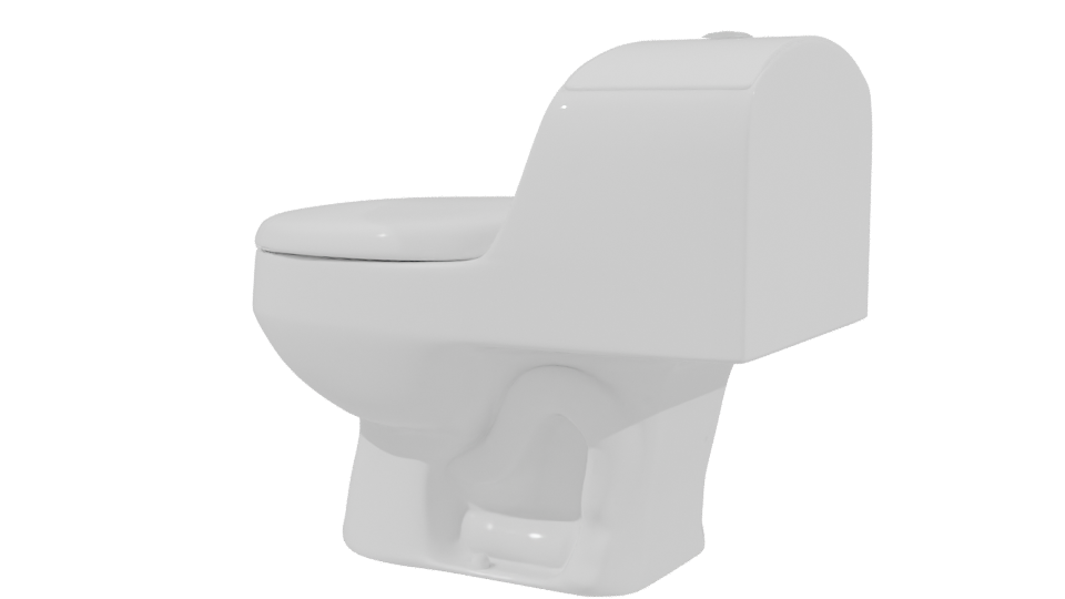 WC One Piece Montecarlo Advanced 3D - Professional 3D Model Render 3