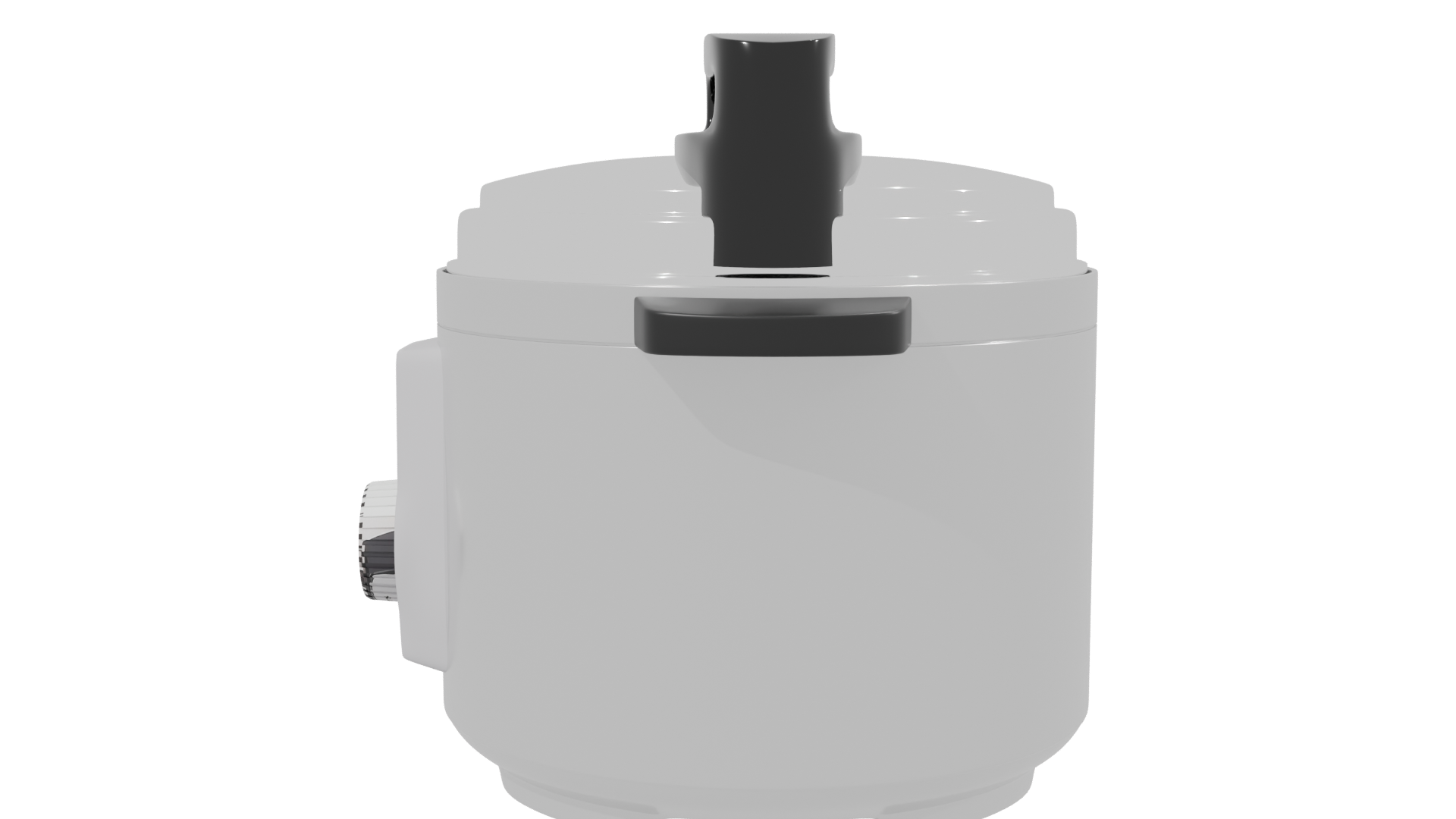 Sleek Electric Pressure Cooker 3D - Professional 3D Model Render 2
