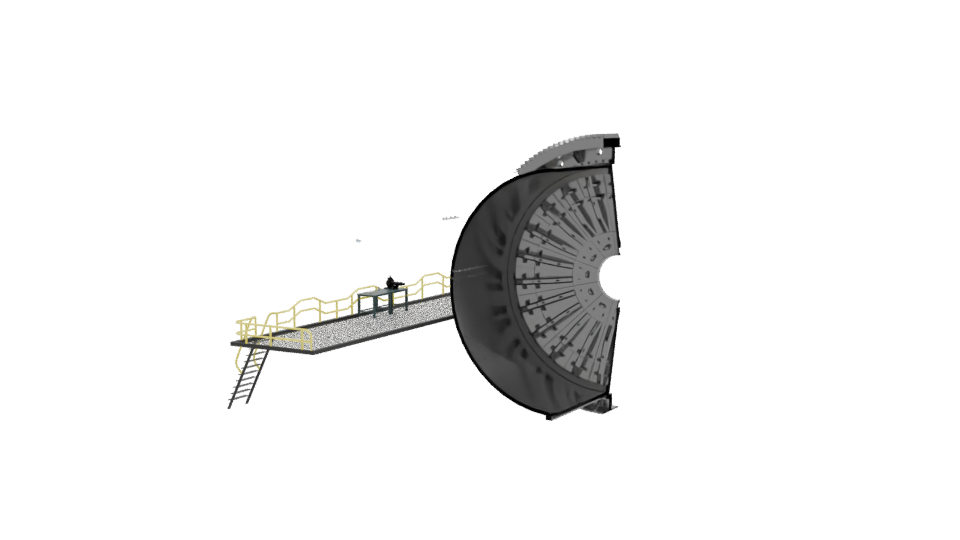 High-Detail Industrial Excavator 3D Model - Professional 3D Model Render 9