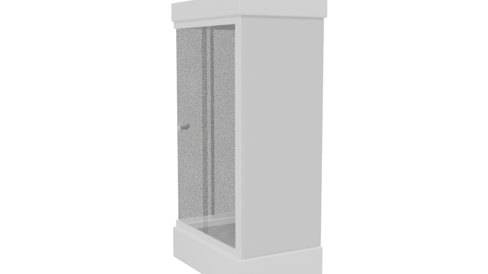 Stylish Shower Stall 3D Model - Professional 3D Model Render 13
