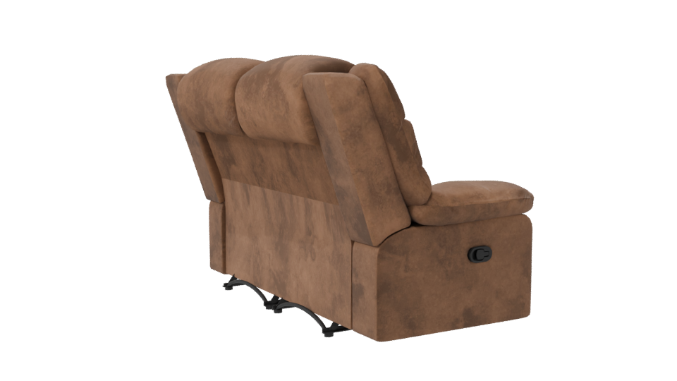 Stylish Fabric Loveseat 3D - Professional 3D Model Render 7