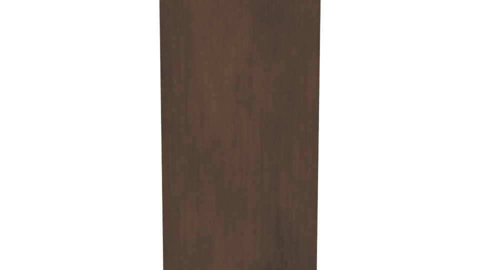 Stylish Wooden Wardrobe Model - Professional 3D Model Render 5