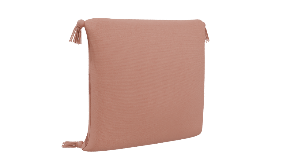 Stylish Geometric Pattern Cushion - Professional 3D Model Render 4