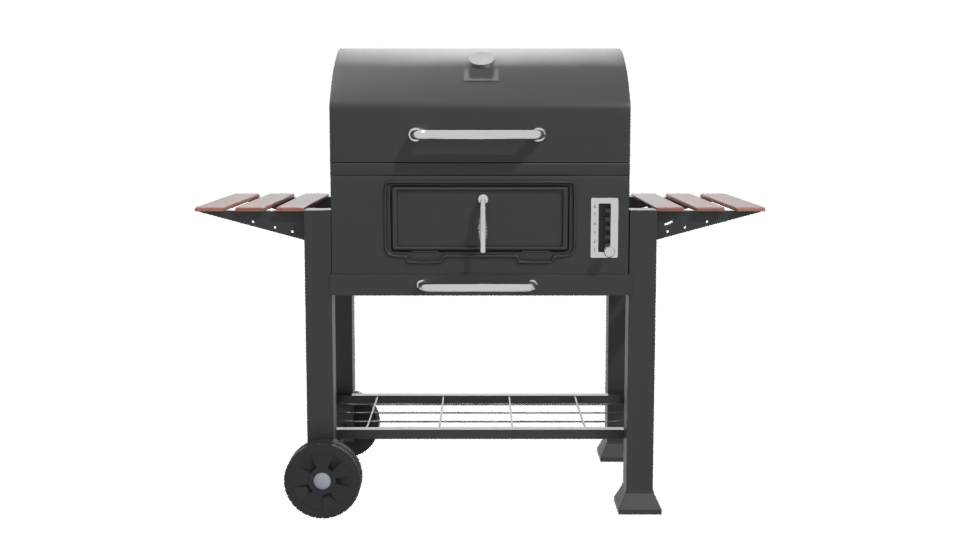 Outdoor Grill Barbecue 3D Model - Professional 3D Model Render 11