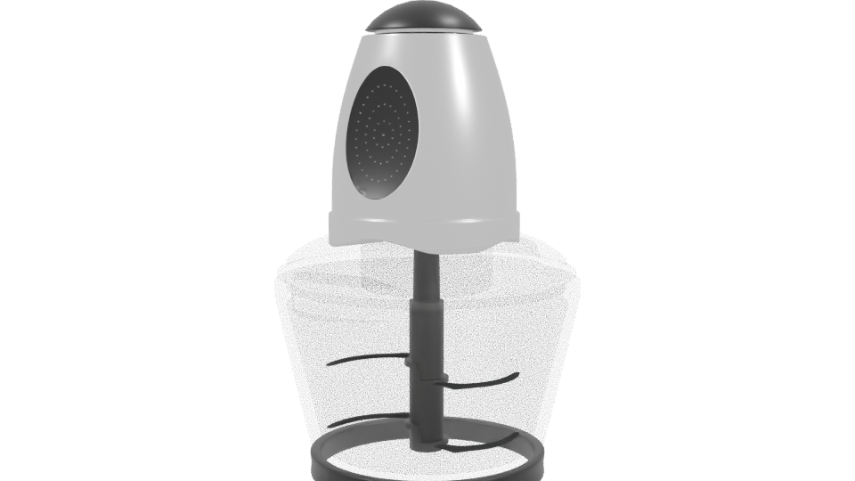 Stylish Kitchen Mixer 3D Model - Professional 3D Model Render 3