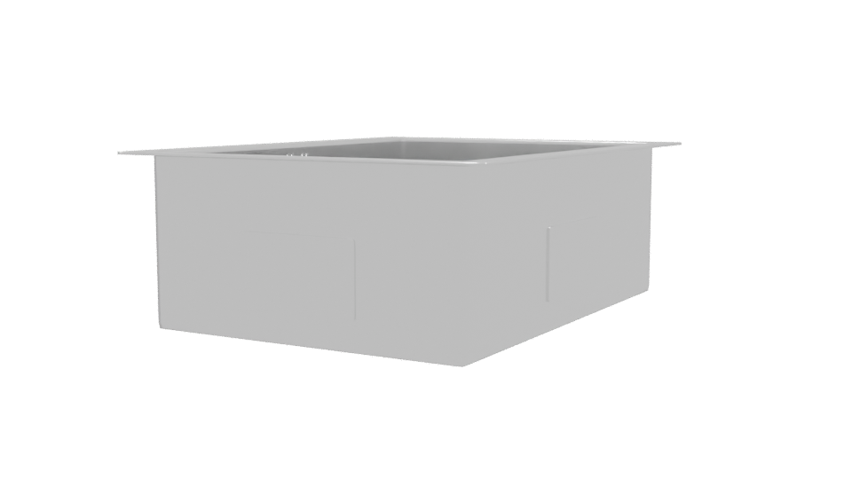 Stylish Modern Rectangular Container 3D - Professional 3D Model Render 9