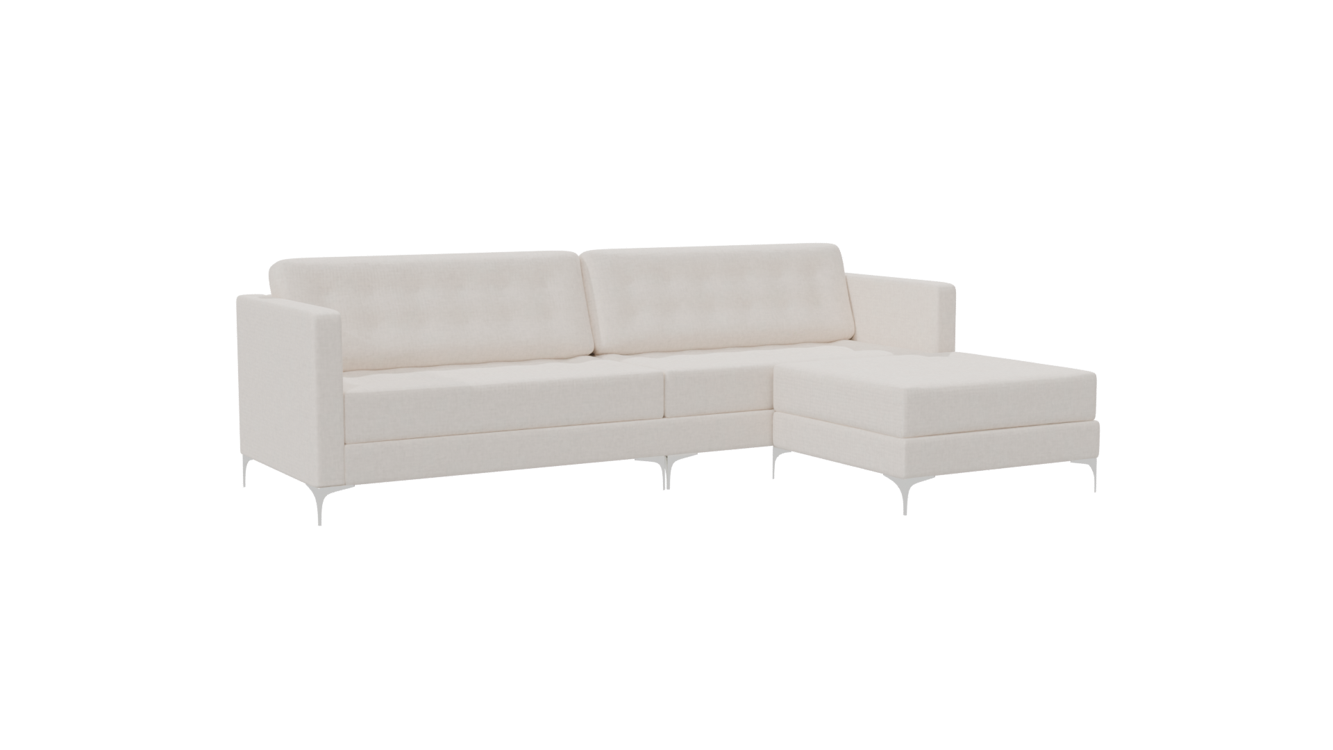 Contemporary Sectional Sofa Model 3D - Professional 3D Model Render 22