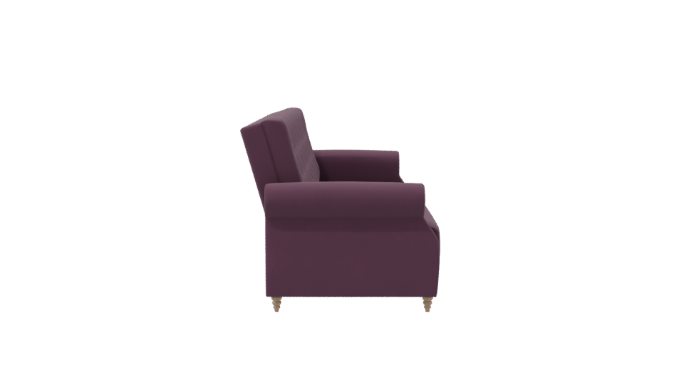 Elegant Purple Sofa 3D Model - Professional 3D Model Render 8